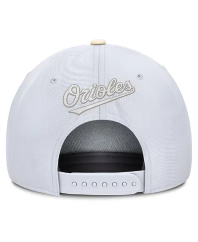 Nike White/cream Baltimore Orioles Pro Performance Snapback Hat