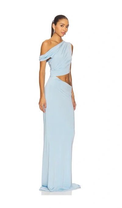 Awave Studio Shoulder And Waist Long Dress