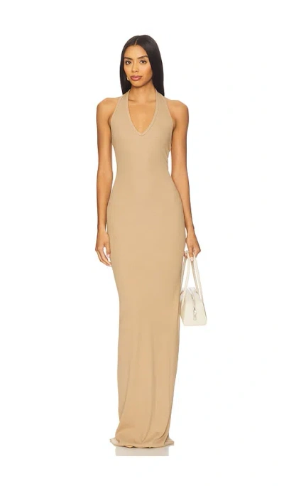 Éterne Halter Maxi Dress