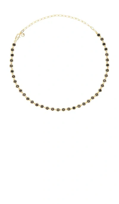 Ettika Crystal Disc Link Necklace