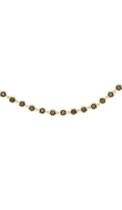 Ettika Crystal Disc Link Necklace