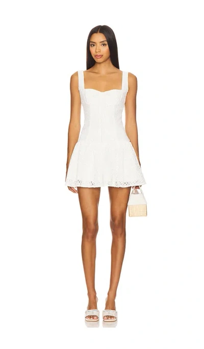 For Love & Lemons Daisy Lace Mini Dress