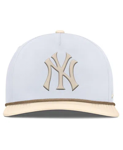 Nike Men's White/cream New York Yankees Pro Performance Snapback Hat