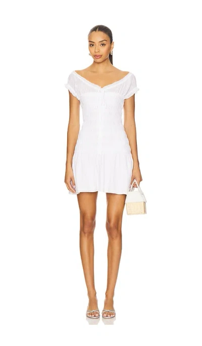 Lpa Emmy Mini Dress In White