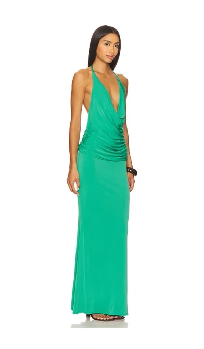 Katie May X Revolve Selene Gown In Green