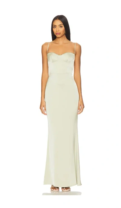 Katie May X Revolve Yasmin Gown In Gold