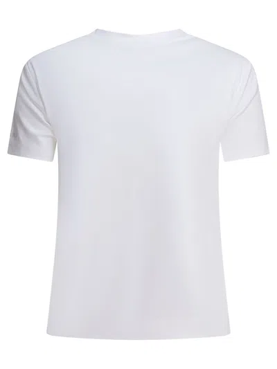 Max Mara White Cotton T-shirt In White