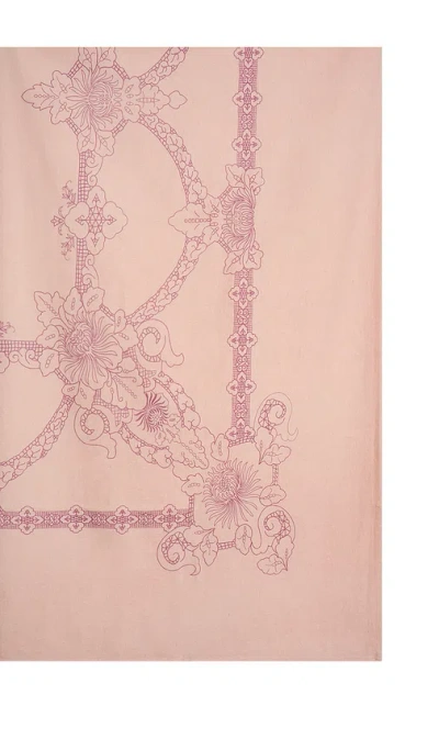 Vaisselle Ginette Cotton Tablecloth In Pink