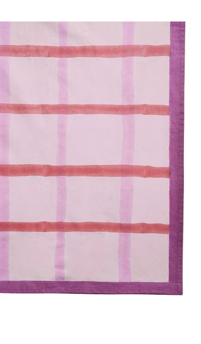 Vaisselle Table Cherie Cotton Tablecloth In Purple