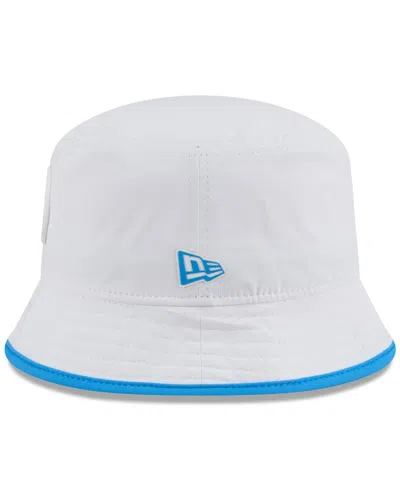 New Era Men's White Los Angeles Chargers 2025 Nfl Training Camp Stretch Bucket Hat