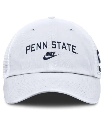 Nike Men's White Penn State Nittany Lions Club Legacy Adjustable Trucker Hat