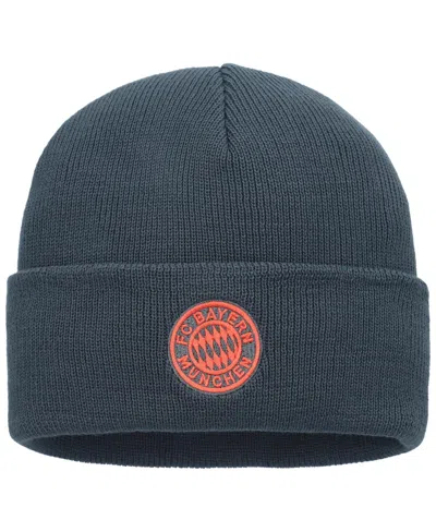 Adidas Originals Men's And Women's Charcoal Bayern Munich Cuffed Knit Hat