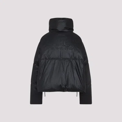 Mm6 Maison Margiela Embroidered Puffer Jacket