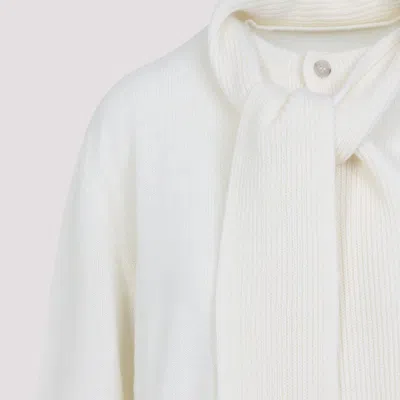Mm6 Maison Margiela Cardigan White