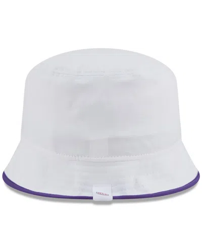 New Era Men's White Minnesota Vikings 2025 Nfl Training Camp Stretch Bucket Hat
