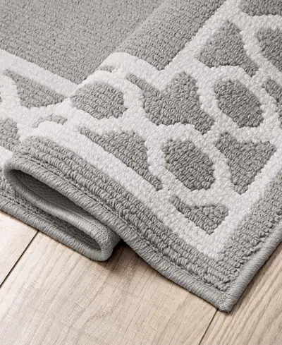 Jean Pierre New York Christine Trellis Border Tufted 2-pc. Runner Set