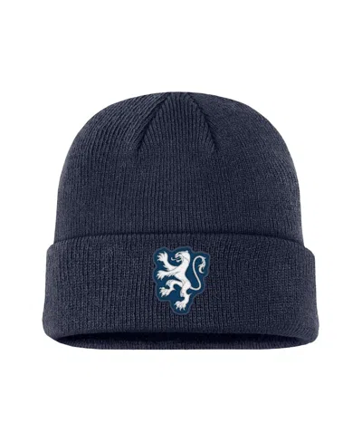 Nike Men's And Women's Navy Netherlands National Team Terra Cuffed With Knit Hat