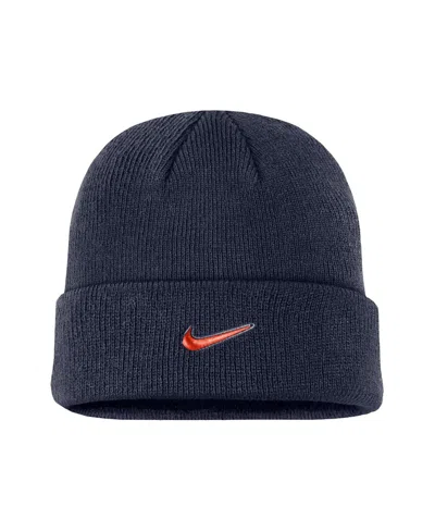 Nike Men's And Women's Navy Netherlands National Team Terra Cuffed With Knit Hat