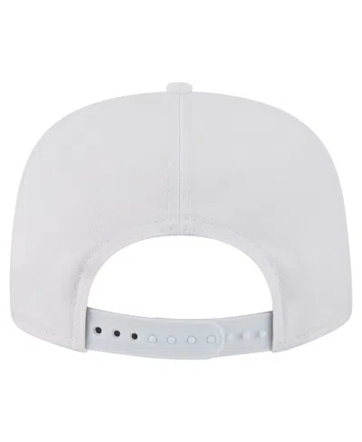 New Era Men's White Houston Texans Collide Golfer Snapback Hat