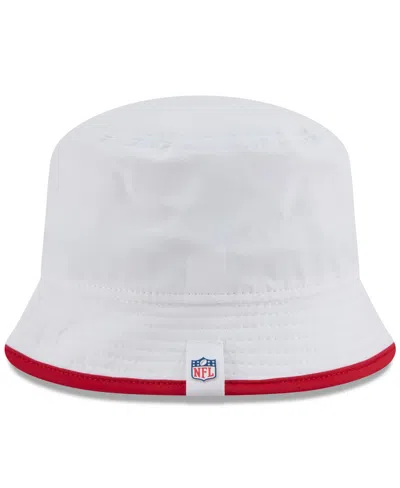 New Era Men's White San Francisco 49ers 2025 Nfl Training Camp Stretch Bucket Hat