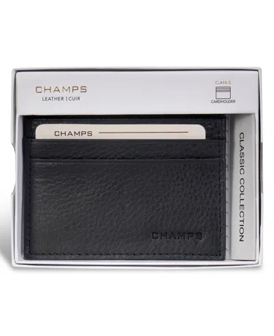 Champs Men's Classic Collection Leather Wallets