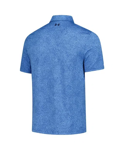 Under Armour Men's Blue 2025 Farmers Insurance Open Playoff 3.0 Eagle Swoop Polo Shirt In Blue