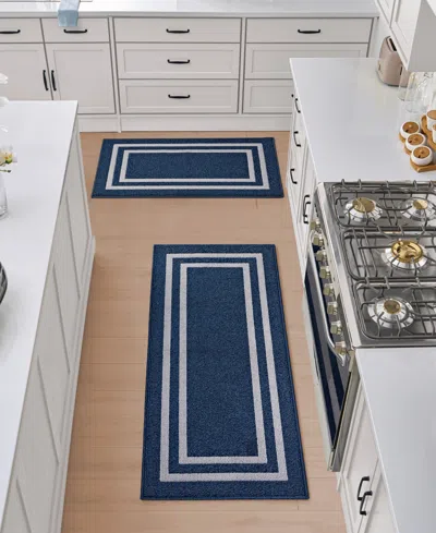 Jean Pierre New York Double Line Border Tufted 2-pc. Runner Rug Set