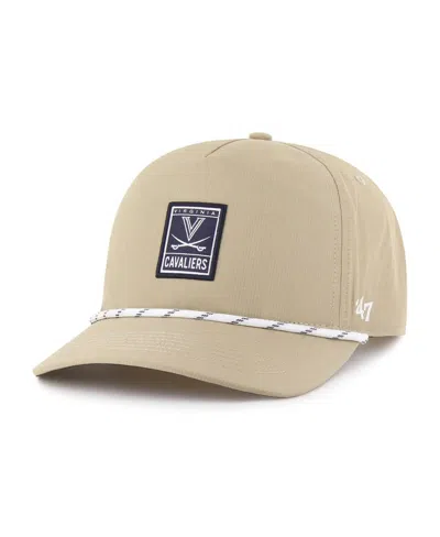 47 Brand Men's Khaki Virginia Cavaliers Cozumel Hitch Brrr Adjustable Hat
