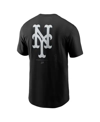 Nike Black New York Mets  Lights Out Bar Loading T-shirt