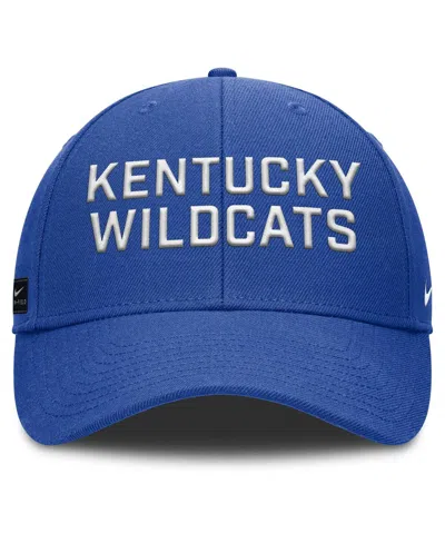 Nike Men's Royal Kentucky Wildcats Rise Practice Adjustable Hat