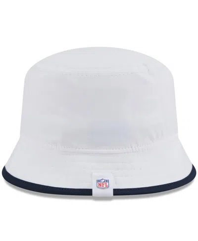 New Era Men's White Dallas Cowboys 2025 Nfl Training Camp Stretch Bucket Hat
