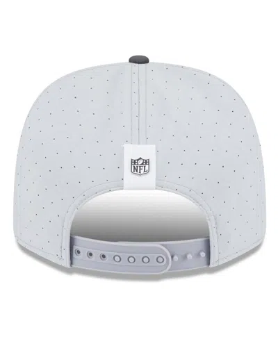 New Era Men's Gray/graphite Houston Texans 2025 Nfl Training Camp 9seventy Adjustable Hat