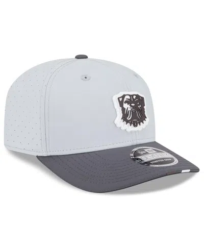 New Era Men's Gray/graphite Cleveland Browns 2025 Nfl Training Camp 9seventy Adjustable Hat