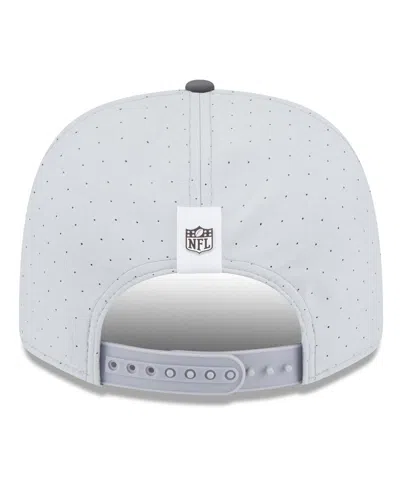 New Era Men's Gray/graphite Cleveland Browns 2025 Nfl Training Camp 9seventy Adjustable Hat