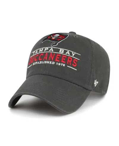 47 Brand Men's Pewter Tampa Bay Buccaneers Vernon Clean Up Adjustable Hat
