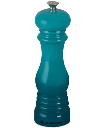 Le Creuset Carribean Salt Mill With Adjustable Grind Setting