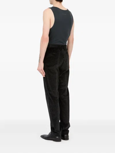 Mm6 Maison Margiela Star-print Tailored Trousers In Multi