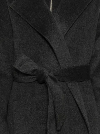 Nanushka Belted Wool Coat
