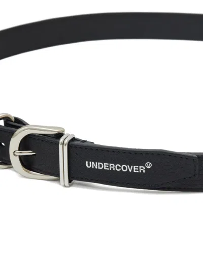 Undercover Leather Buckled Belt