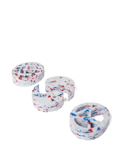 Space Available Symbolism Paper Weights In White