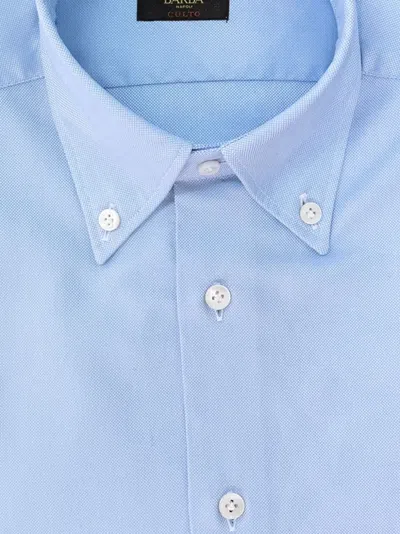 Barba Napoli Button-down Shirt In Blue