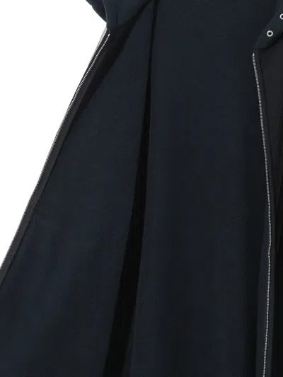 Undercover Tulle-paneled Zip-up Hoodie In Multi