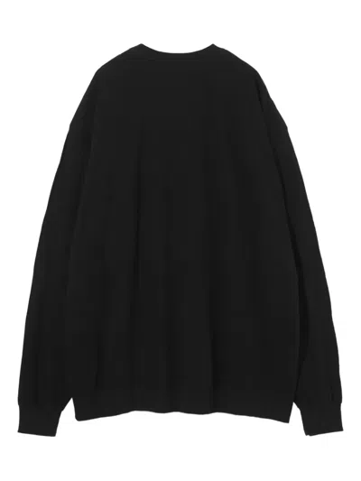 Undercover Zippered-pockets Sweatshirt In Black
