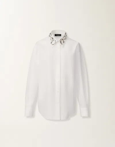 Fabiana Filippi Embellished-collar Shirt