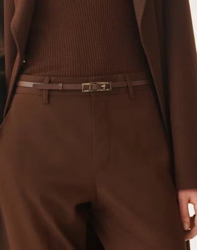 Fabiana Filippi Leather Buckled Belt