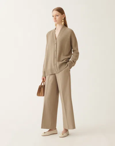 Fabiana Filippi Spoleto Cotton Gabardine Trousers