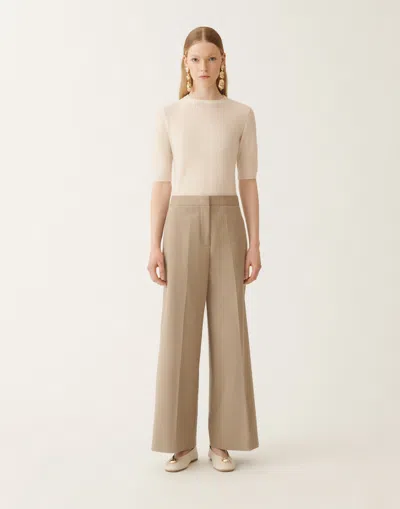 Fabiana Filippi Spoleto Cotton Gabardine Trousers