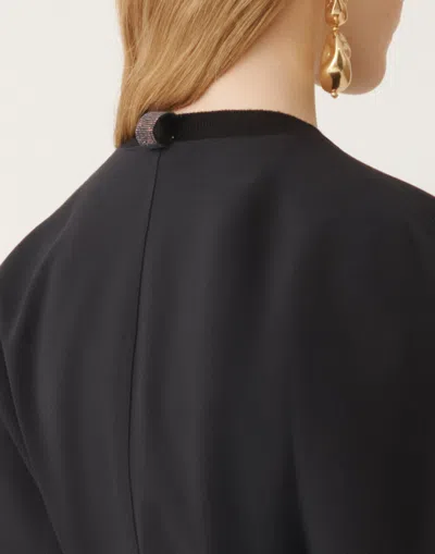 Fabiana Filippi Tie-waist Wide-sleeve Blouse