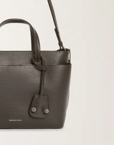 Fabiana Filippi Large Grained Leather Handbag