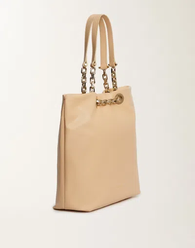 Fabiana Filippi Nappa Leather Eyelet Shopper